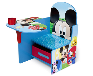 Delta Children Chair Desk With Storage Bin, Disney Mickey Mouse